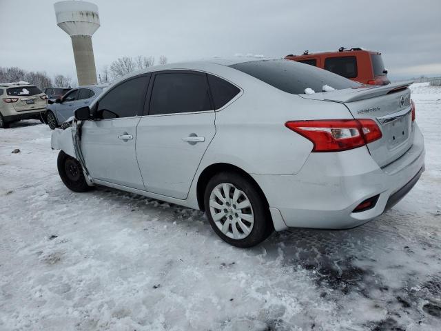 3N1AB7AP8GY242590 - 2016 NISSAN SENTRA S SILVER photo 2