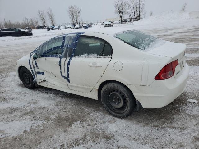 2HGFA16597H000344 - 2007 HONDA CIVIC LX WHITE photo 2