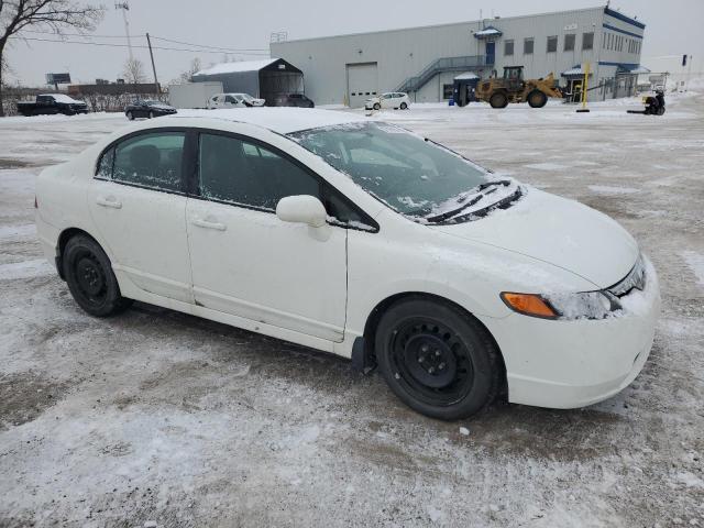 2HGFA16597H000344 - 2007 HONDA CIVIC LX WHITE photo 4