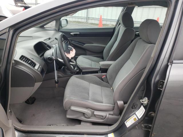 2HGFA1F59BH521931 - 2011 HONDA CIVIC LX GRAY photo 7