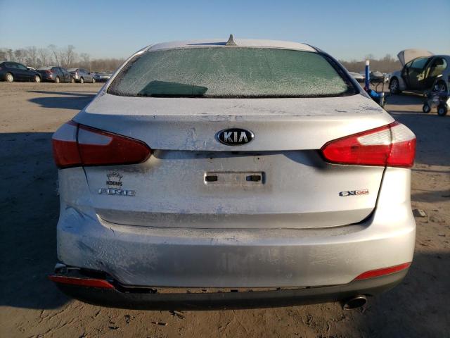 KNAFX4A86E5109460 - 2014 KIA FORTE EX SILVER photo 6