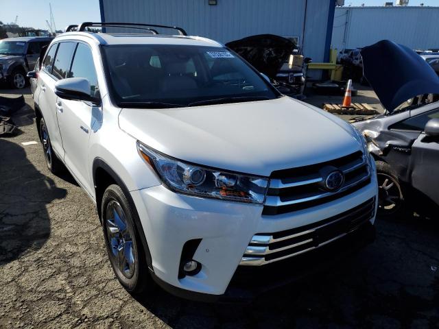 5TDDGRFHXKS068806 - 2019 TOYOTA HIGHLANDER HYBRID LIMITED WHITE photo 4