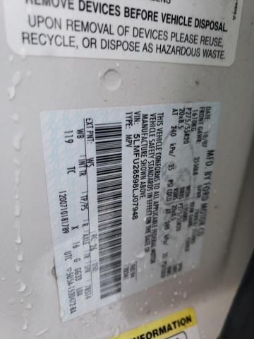 5LMFU28598LJ07948 - 2008 LINCOLN NAVIGATOR თეთრი ფოტო 13