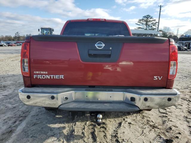 1N6AD0ER9DN762345 - 2013 NISSAN FRONTIER S RED photo 6