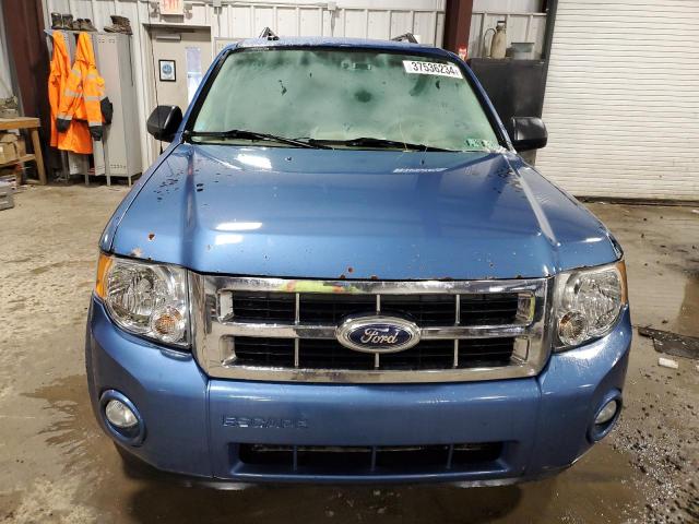 1FMCU93G79KC38648 - 2009 FORD ESCAPE XLT BLUE photo 5