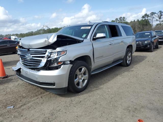 1GNSCJKC5JR101715 - 2018 CHEVROLET SUBURBAN C1500 PREMIER SILVER photo 1