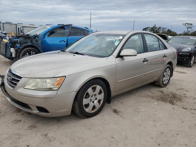 5NPET46C19H564486 - 2009 HYUNDAI SONATA GLS BEIGE photo 1