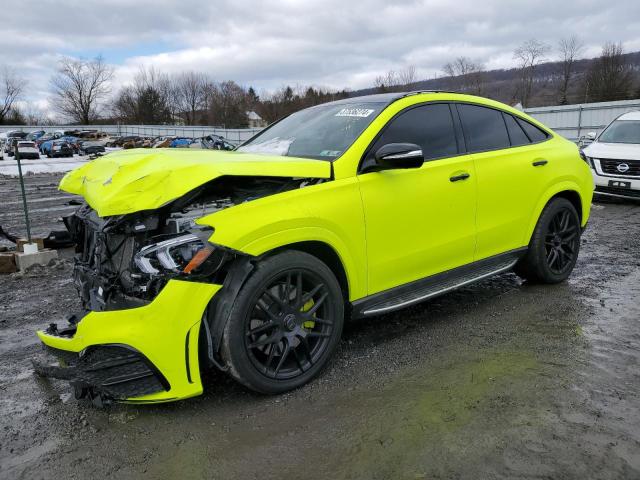 4JGFD6BB4NA809286 - 2022 MERCEDES-BENZ GLE COUPE AMG 53 4MATIC YELLOW photo 1