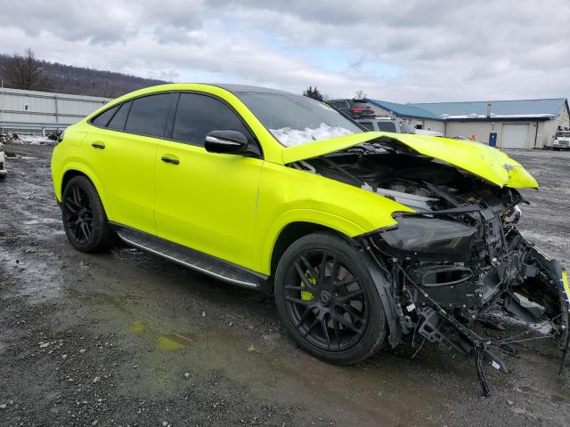 4JGFD6BB4NA809286 - 2022 MERCEDES-BENZ GLE COUPE AMG 53 4MATIC YELLOW photo 4