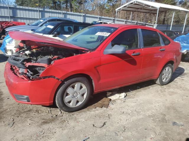 1FAHP34N08W243571 - 2008 FORD FOCUS S/SE RED photo 1