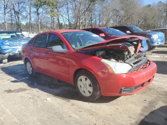 1FAHP34N08W243571 - 2008 FORD FOCUS S/SE RED photo 4