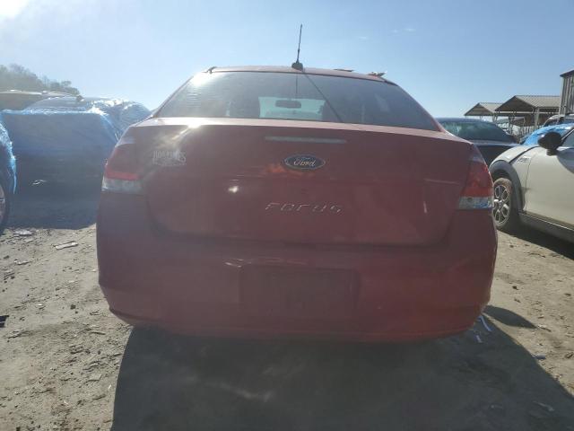 1FAHP34N08W243571 - 2008 FORD FOCUS S/SE RED photo 6