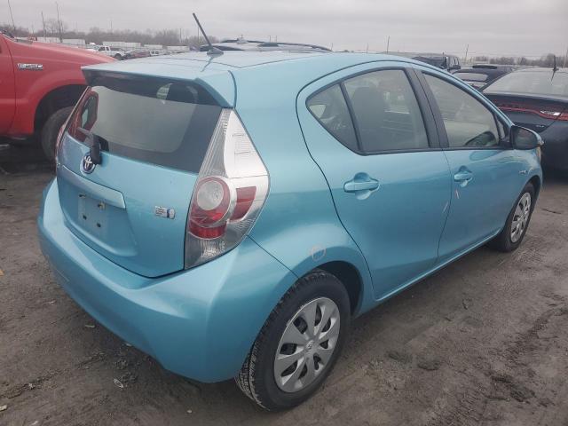 JTDKDTB34D1055380 - 2013 TOYOTA PRIUS C BLUE photo 3