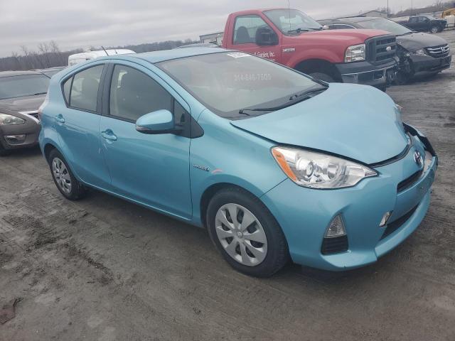 JTDKDTB34D1055380 - 2013 TOYOTA PRIUS C BLUE photo 4