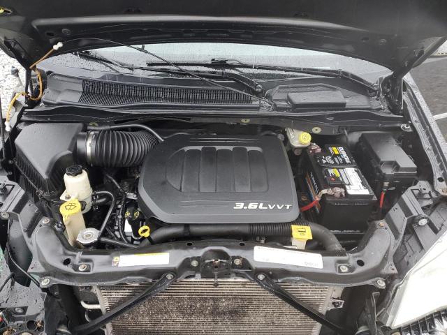 2A4RR8DG8BR784501 - 2011 CHRYSLER TOWN & COU TOURING L GRAY photo 12