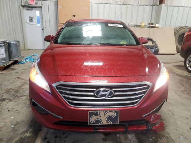 5NPE24AF2GH276655 - 2016 HYUNDAI SONATA SE MAROON photo 5