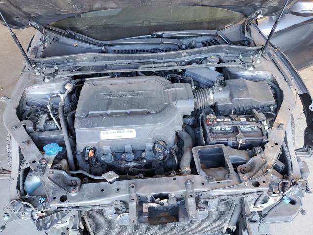 1HGCR3F82EA001266 - 2014 HONDA ACCORD EXL GRAY photo 11