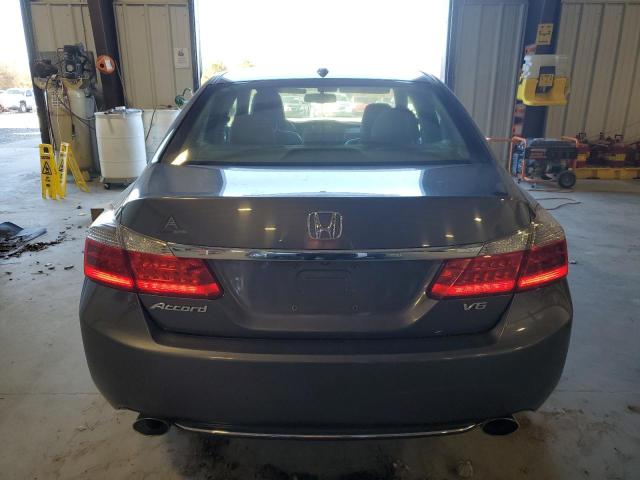 1HGCR3F82EA001266 - 2014 HONDA ACCORD EXL GRAY photo 6