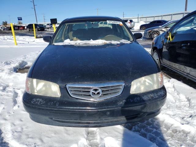 1YVGF22C225306925 - 2002 MAZDA 626 LX BLACK photo 5