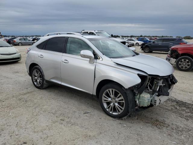 2T2ZK1BA9DC112042 - 2013 LEXUS RX 350 SILVER photo 4