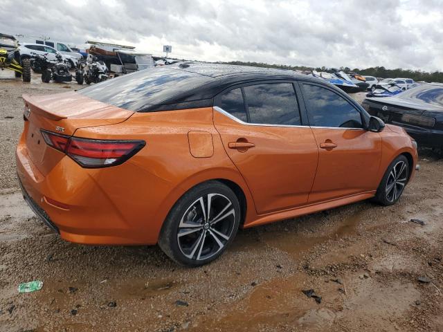 3N1AB8DV1NY314923 - 2022 NISSAN SENTRA SR ORANGE photo 3