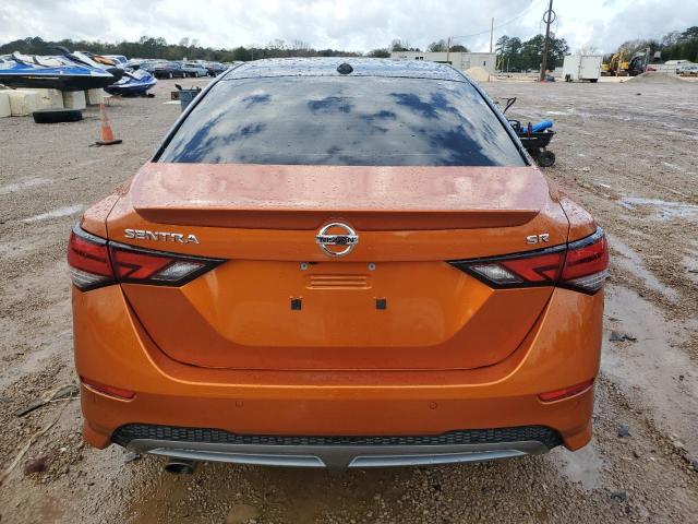 3N1AB8DV1NY314923 - 2022 NISSAN SENTRA SR ORANGE photo 6