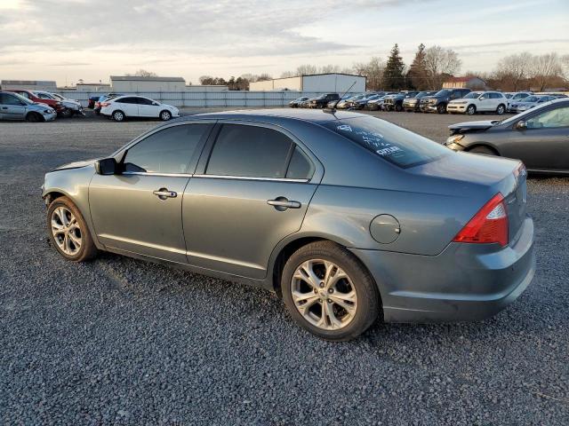 3FAHP0HA3CR100972 - 2012 FORD FUSION SE BLUE photo 2