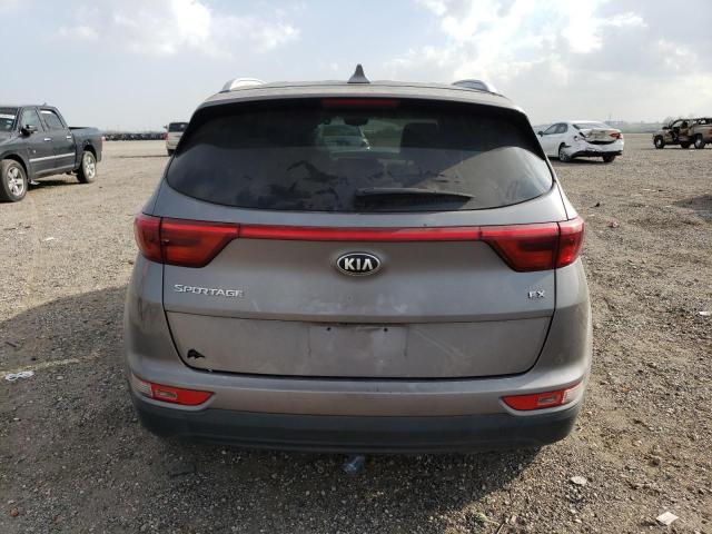 KNDPN3AC1J7431997 - 2018 KIA SPORTAGE EX GRAY photo 6