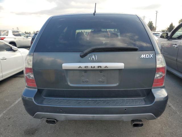 2HNYD18234H515539 - 2004 ACURA MDX BLUE photo 6