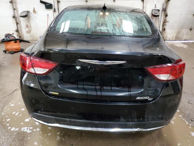 1C3CCCCB4FN742551 - 2015 CHRYSLER 200 C BLACK photo 6