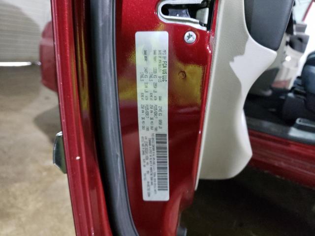 2C4RC1BG5GR110590 - 2016 CHRYSLER TOWN & COU TOURING برغندي صورة 13