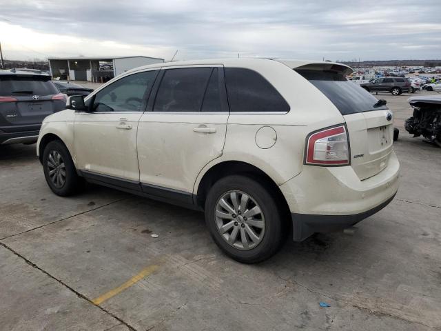 2FMDK39CX8BB00638 - 2008 FORD EDGE LIMITED WHITE photo 2