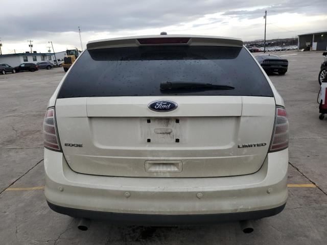 2FMDK39CX8BB00638 - 2008 FORD EDGE LIMITED WHITE photo 6