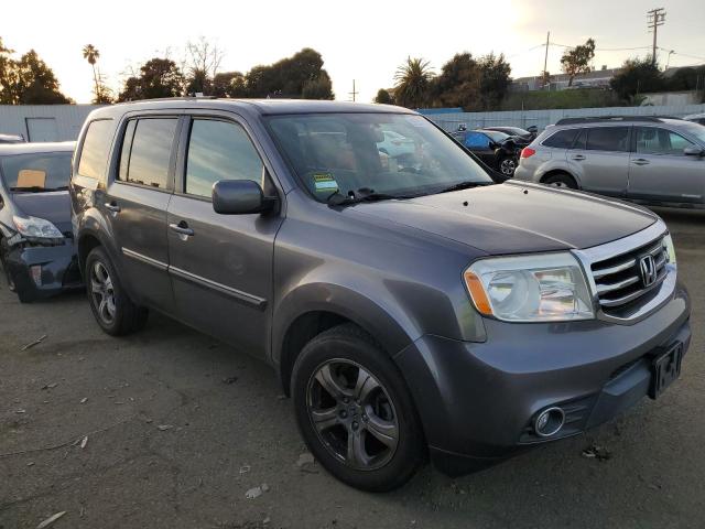 5FNYF3H55FB029488 - 2015 HONDA PILOT EXL GRAY photo 4