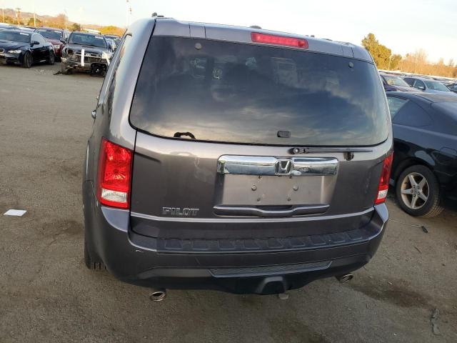 5FNYF3H55FB029488 - 2015 HONDA PILOT EXL GRAY photo 6