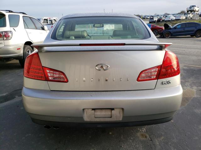 JNKCV51E63M316603 - 2003 INFINITI G35 SILVER photo 6