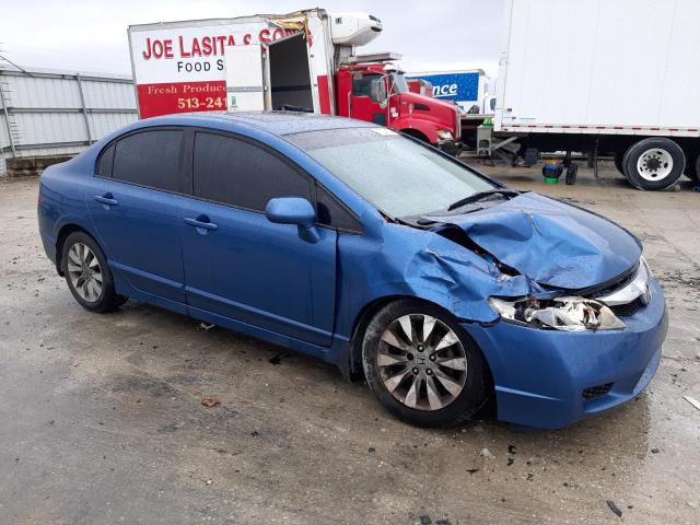 19XFA1F94AE053263 - 2010 HONDA CIVIC EXL ლურჯი ფოტო 4