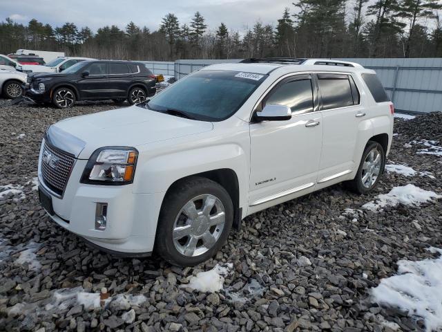 2GKFLZE30D6421386 - 2013 GMC TERRAIN DENALI WHITE photo 1