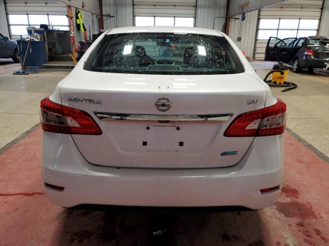 3N1AB7AP7DL690070 - 2013 NISSAN SENTRA S WHITE photo 6