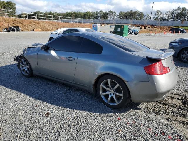 JNKCV54E65M402346 - 2005 INFINITI G35 GRAY photo 2