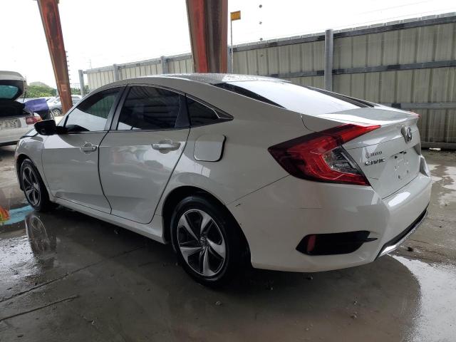 19XFC2F63LE009571 - 2020 HONDA CIVIC LX WHITE photo 2