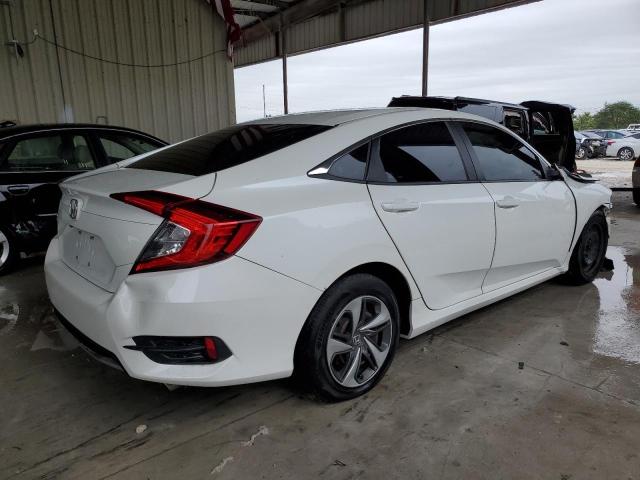 19XFC2F63LE009571 - 2020 HONDA CIVIC LX WHITE photo 3