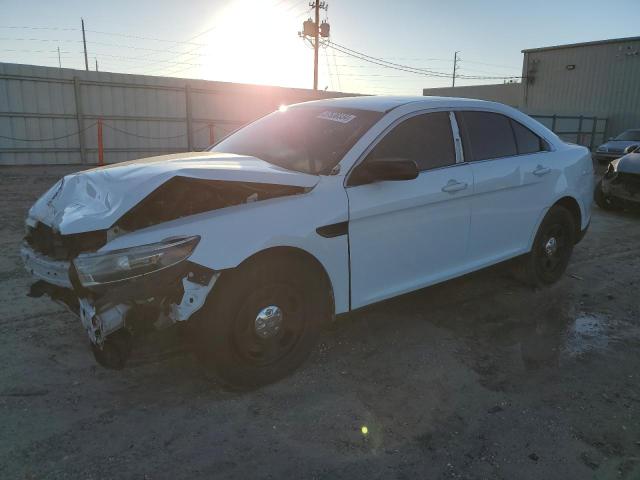 1FAHP2L82EG185801 - 2014 FORD TAURUS POLICE INTERCEPTOR WHITE photo 1