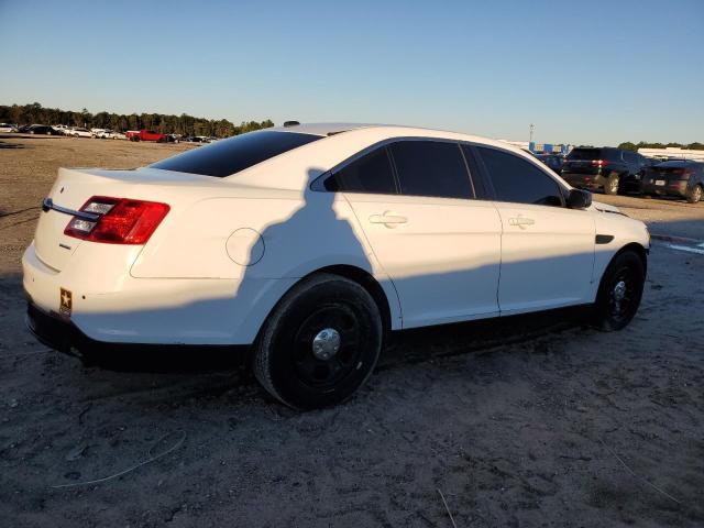 1FAHP2L82EG185801 - 2014 FORD TAURUS POLICE INTERCEPTOR WHITE photo 3