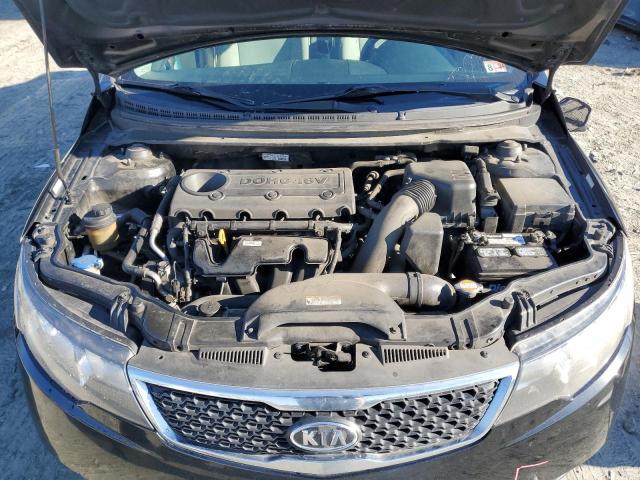 KNAFU4A21C5479135 - 2012 KIA FORTE EX BLACK photo 11