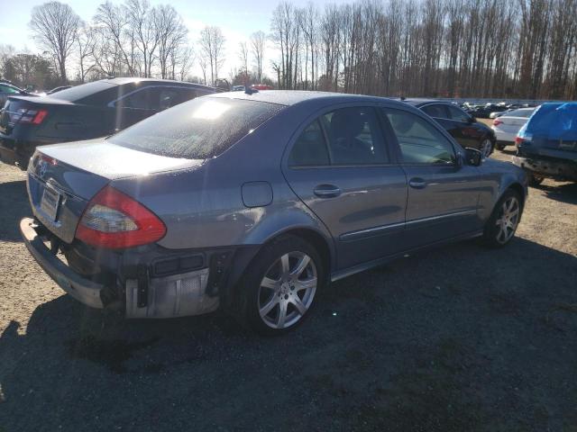 WDBUF56X57B037446 - 2007 MERCEDES-BENZ E 350 BLUE photo 3