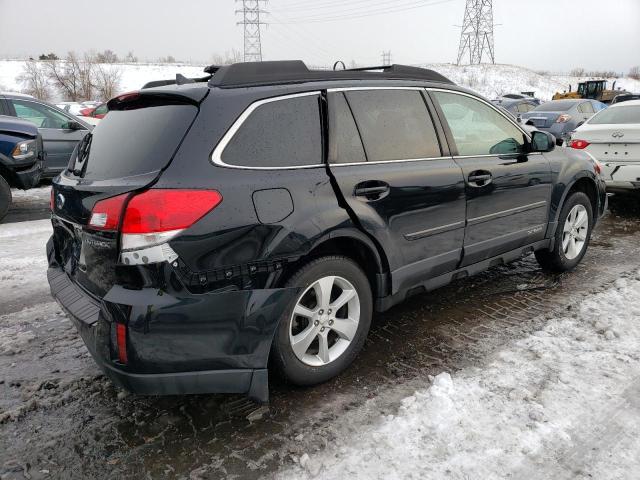 4S4BRCKC9D3298460 - 2013 SUBARU OUTBACK 2.5I LIMITED BLACK photo 3