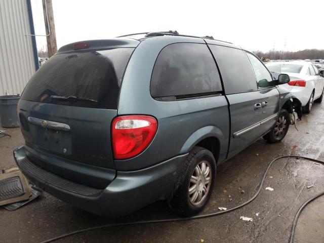 2A4GP54L26R703054 - 2006 CHRYSLER TOWN & COU TOURING ლურჯი ფოტო 3