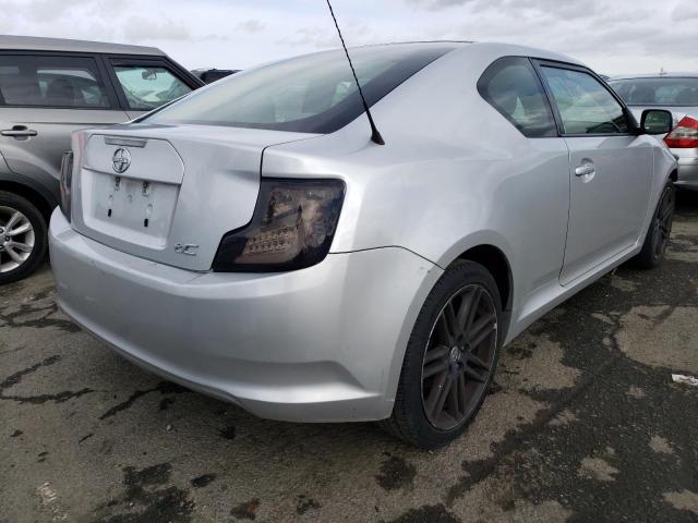 JTKJF5C78D3058072 - 2013 TOYOTA SCION TC SILVER photo 3