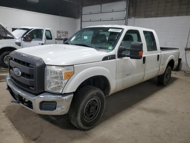 1FT7W2B67BEC88034 - 2011 FORD F250 SUPER DUTY WHITE photo 1